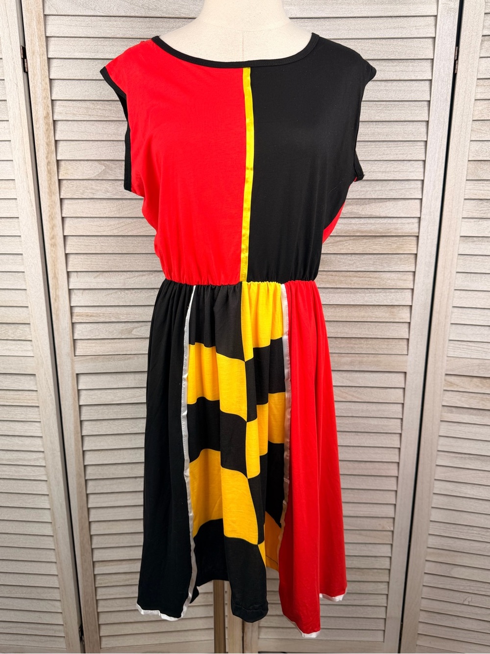 RUIKAJIA Women's Disney Queen of Hearts Halloween/Cosplay Sleeveless Dress-XXL